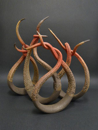 "Anud" by Alberto Bustos, Ceramic Sculptor, Spain