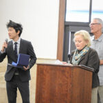 By Irving Chao, Receiving Award at the Annual District Attorney Muster, Alameda County, CA, USA