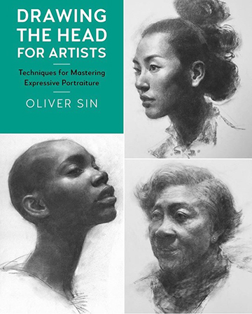 "Drawing the Head for Artists" Book by Oliver Sin, Portrait Artist, Bay Area, CA, USA