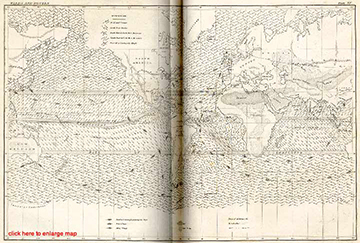 Map by Matthew Maury, http://oceanmotion.org/html/background/timeline1800.htm