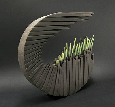 "Urbe et viridis" by Alberto Bustos, Ceramic Sculptor, Spain