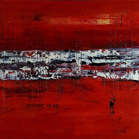 Unchained, Painting by Jean-Humbert Savoldelli