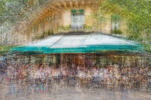 "Paris Café" by Pep Ventosa, Photographer, USA