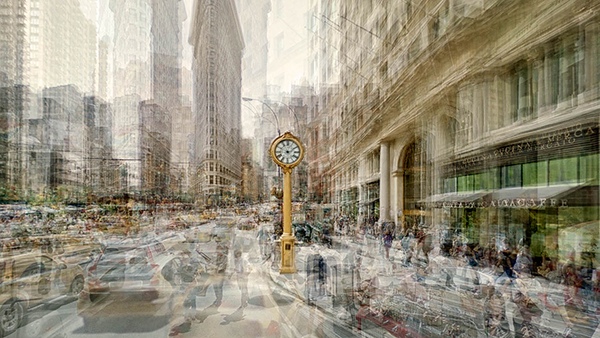 "Fifth Avenue Clock" by Pep Ventosa, Photographer, USA