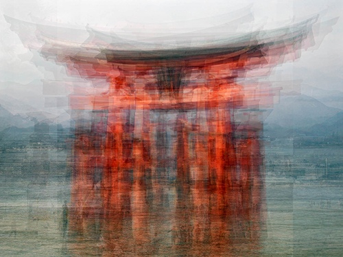 "The Floating Torii" by Pep Ventosa, Photographer, USA