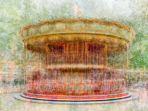 "Carousel du Jardin Pierre Goudouli" by Pep Ventosa, Photographer, USA