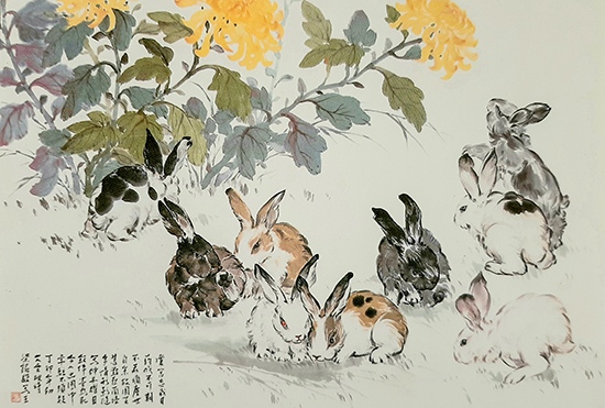 Rabbits by Ming-Yi Liang, Artist, Taiwan