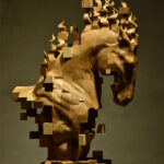 "Chess" by Hsu Tung Han, Wood Sculpture Artist, Taiwan