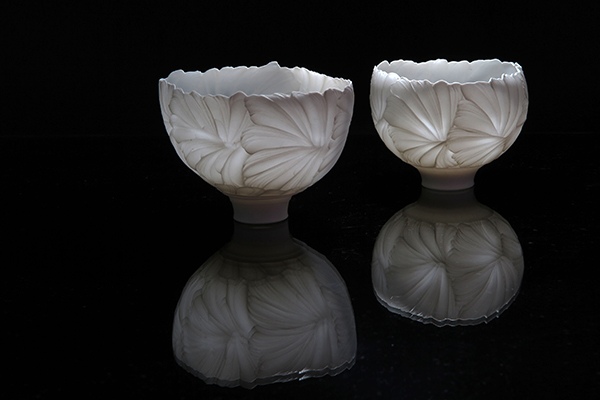 White porcelain tea cup by Yuan-te Wang, Ceramic Artist, Taiwan