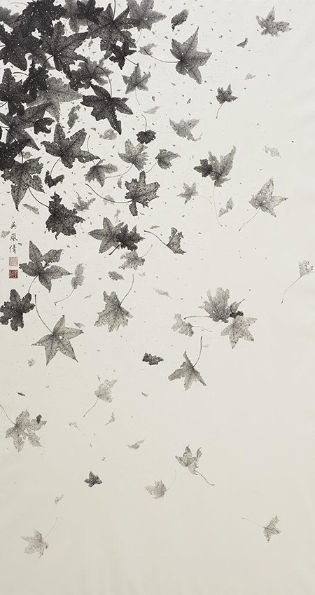 "Before the Storm" by Wu Lan-Chiann, painter, artist, Taiwan, USA