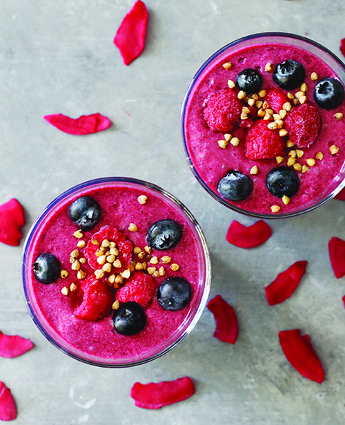 Very Berry and Cherry Smoothie by Dr. Delia McCabe, Psychologist, Nutritional Neuroscientist, Diet Consultant, Australia