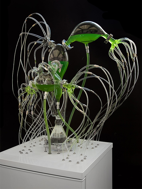 WP,Bernd Weinmayer, artist Thomas Feuerstein, HYDRA, 2021 by Bernd Weinmayer, Scientific Glass Artist, Austria