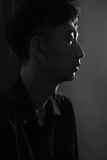 Self portrait by Soon Cho, Claude Studio, Media Art, S. Korea
