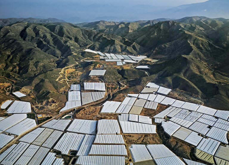 Green Obsession_Edward Burtynsky, Greenhouses #2, El Ejido, Southern Spain, 2010 By Stefano Boeri Architetti, Archecture Firm, Italy