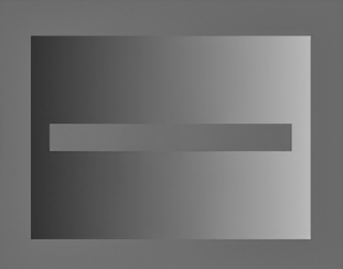 Simultaneous contrast. The bar in the middle of this figure is all one grey level, but it appears lighter on the left and darker on the right due to the gradient in the background. This is called simultaneous contrast, where dark surrounds make targets appear lighter, and vice-versa by Dr. Jolyon Troscianko, Vision Scientist, UK
