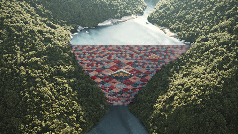 Dam by Brick Visual by Bjarke Ingels Group, Architecture firm, USA, Europe, Asia
