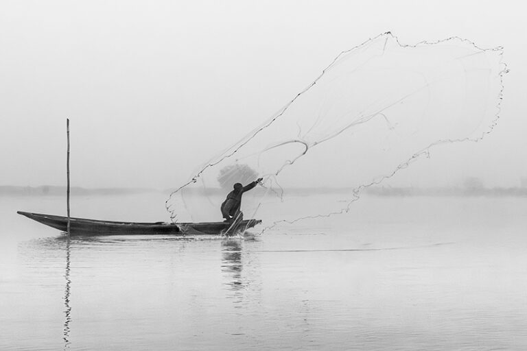 Fishing in the fog by Pavlos Evangelidis, environmental photographer, Greece