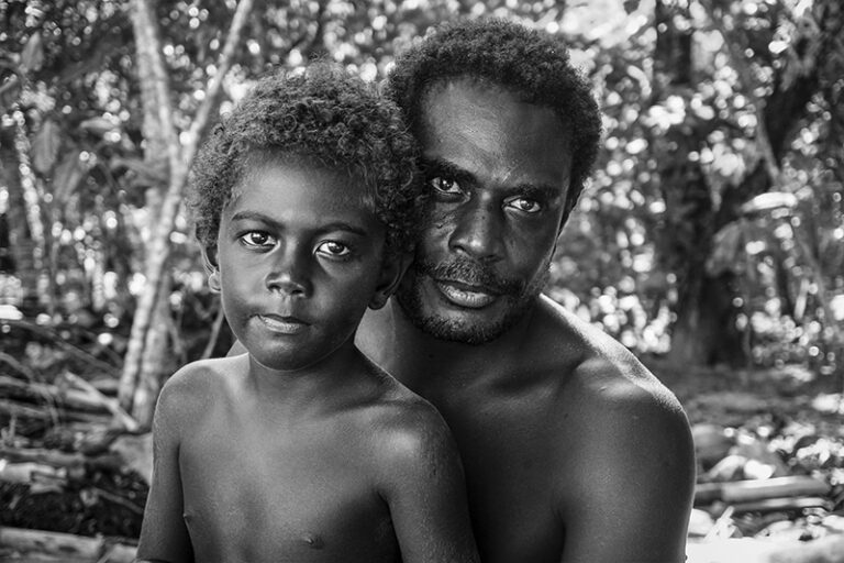 Shot on assignment in a remote village in Choiseul Province, Solomon Islands, visiting a project fighting exploitation of children linked to the increasing pressures of logging and fishing industries in the area.