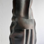 ‘Don’t get around much anymore’, 65cm high, 2023 by Ken Eastman, Potter, Ceramic Artist, England