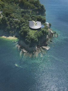 By Bjarke Ingels Group, NOT A HOTEL, Sagi Island, Architecture, Hotel, Japan
