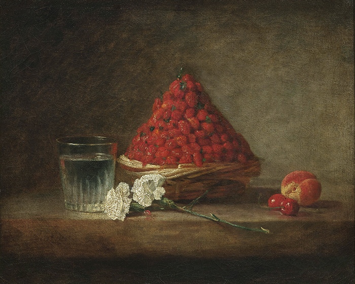 'Le Panier de Fraises des Bois’ - Original painting by Jean Siméon Chardin by Natalie Strohmaier, Photographer, Germany