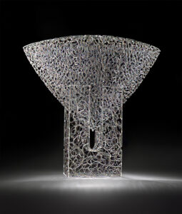 Matrix Series: "Cubism VIII" by Brent Kee Young, Glass artist, USA