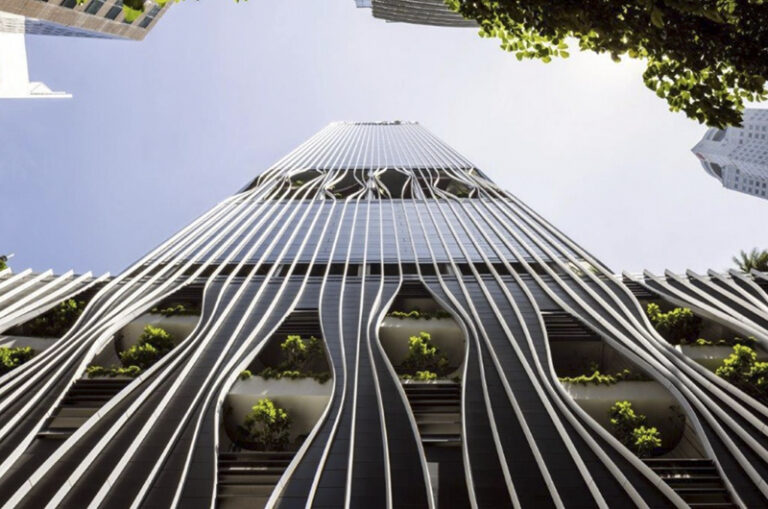 Capitaspring tower designed by BIG and CRA wins the international High-Rise award 2024/25 by BIG, Architecture firm, USA