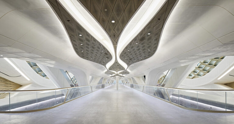 King Abdullah Financial District (KAFD) Metro Station by Zaha Hadid Architects by Zaha Hadid Architects, Architecture firm, USA