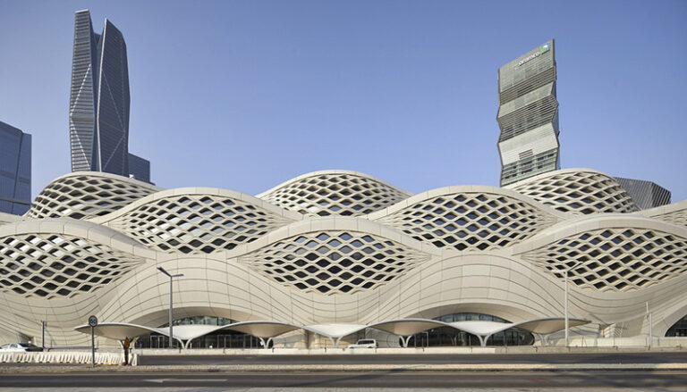 King Abdullah Financial District (KAFD) Metro Station by Zaha Hadid Architects by Zaha Hadid Architects, Architecture firm, USA