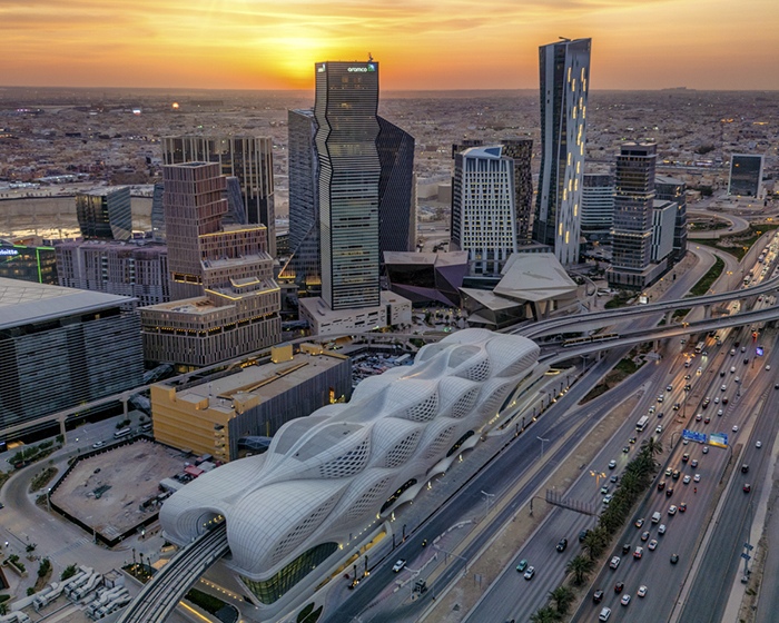 King Abdullah Financial District (KAFD) Metro Station by Zaha Hadid Architects by Zaha Hadid Architects, Architecture firm, USA