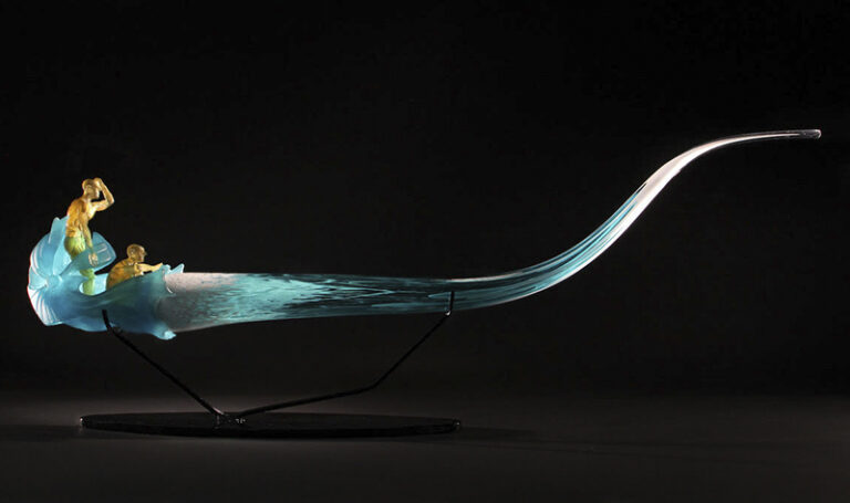 Gondole Nautile I by Stephen Pon, Glass Artist, Canada