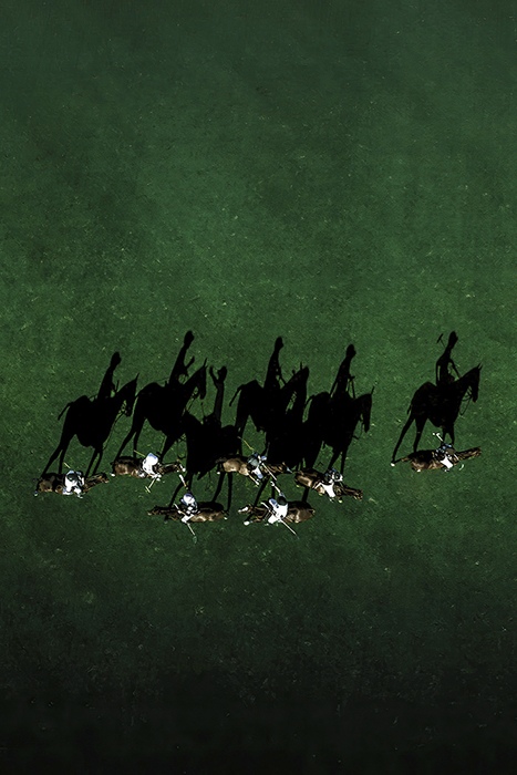 Emerald Riders by Joanna L Steidle, Drone photographer, USA