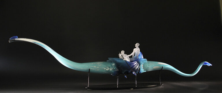 Navire joanne 2023 by Stephen Pon, Glass Artist, Canada