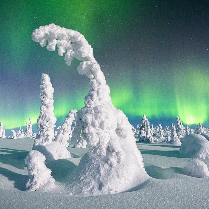 Aurora Boreale, Lapponia, Finlandia by Roberto Sysa Moiola, Outdoor photographer, Italy