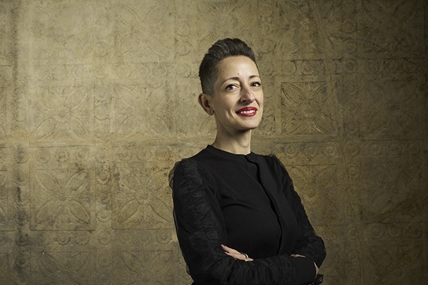 Self portrait of Lina Ghotmeh by David Levene
