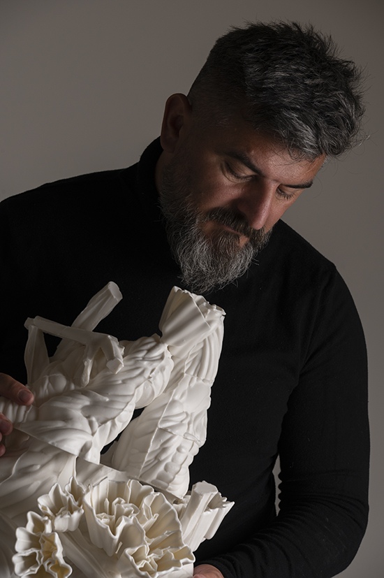 Self portrait by Zsolt József Simon, Ceramicist, Hungary