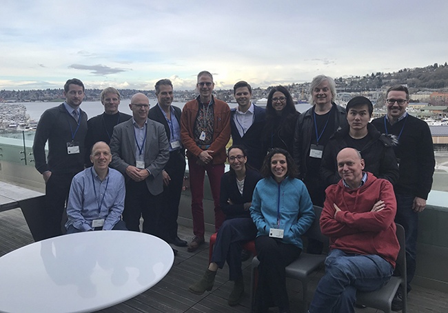 A group photo taken at the Allen Institute in Seattle, Washington, during the March 2018 meeting that launched the series of adversarial collaborations.