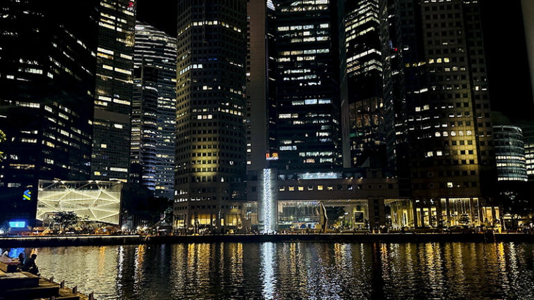 Inversion Waterfall by UxU Studio, Light art, Installation art, Taiwan