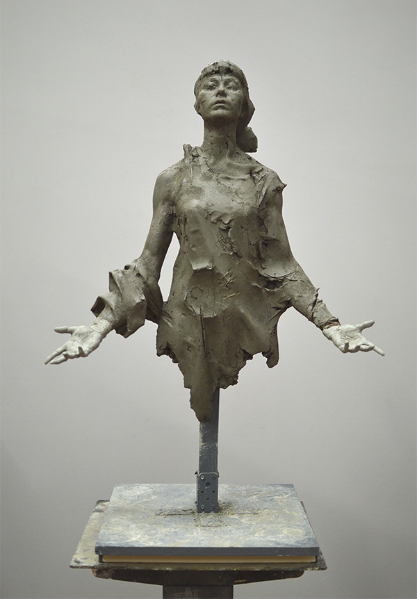 Liu from Sons of the Neon Night, by Eudald De Juana Gorriz, Sculptor, Spain