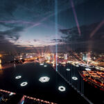 Metaflows – Light Islands by UxU Studio, Light art, Installation art, Taiwan