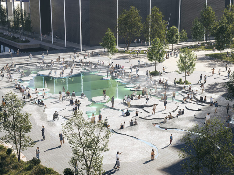 BIG returns to Copenhagen's Ørestad district with a transformative public realm project that reimagines urban spaces.