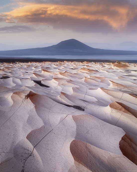 Campo de Piedra Pomez reveals otherworldly landscapes of white pumice stone formations created by ancient volcanic activity in Argentina's Puna de Atacama region