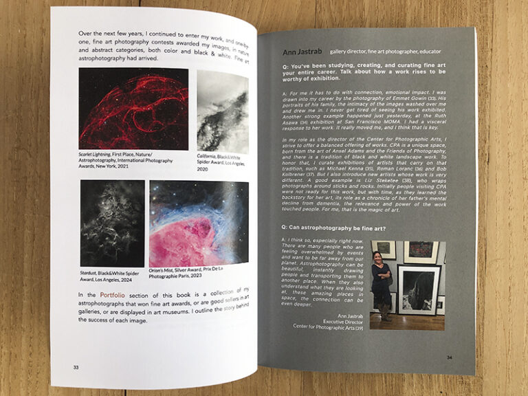 "The New Art of Astrophotography" by Gary Lopez explores contemporary methods for photographing the night sky. Source: https://www.garylopezphotography.com/copy-of-book-tales-told-by-ancient-l