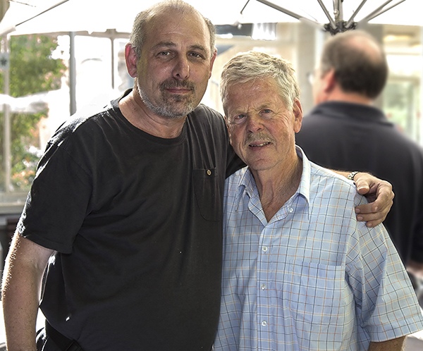 Professors Zvi Ben-Avraham (right) and Lev Eppelbaum (left) by Dr. Lev Eppelbaum, Geologist, Research interests: Potential geophysical fields, Tectonics, Geodynamics, Israel