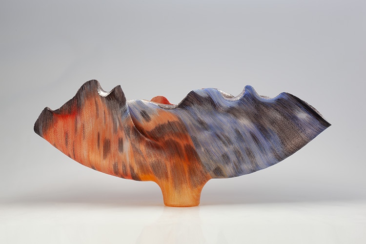 2025 American Kestrel by Toots Zynsky, Glass artist, USA