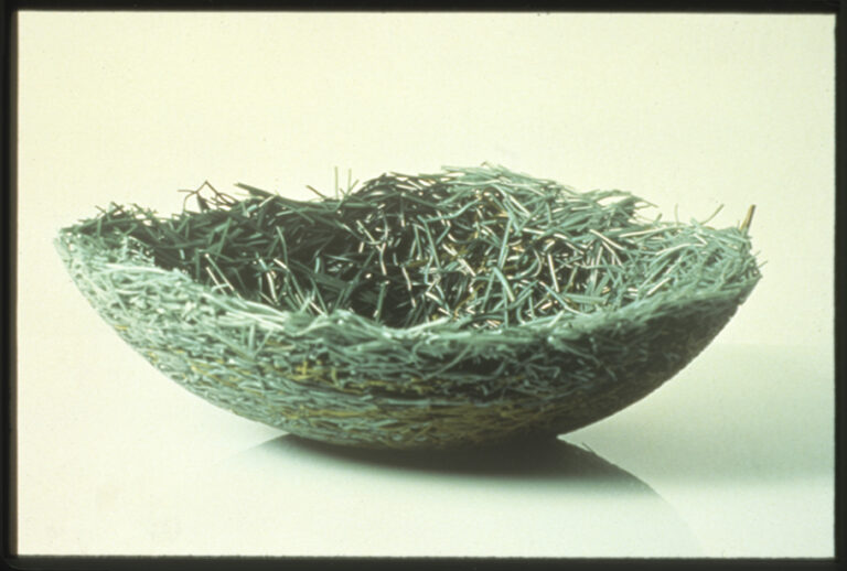 1982 Clipped Grass by Toots Zynsky, Glass artist, USA