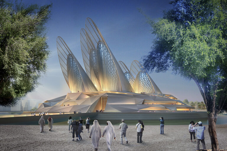 The Zayed National Museum prepares for its December 2025 opening.