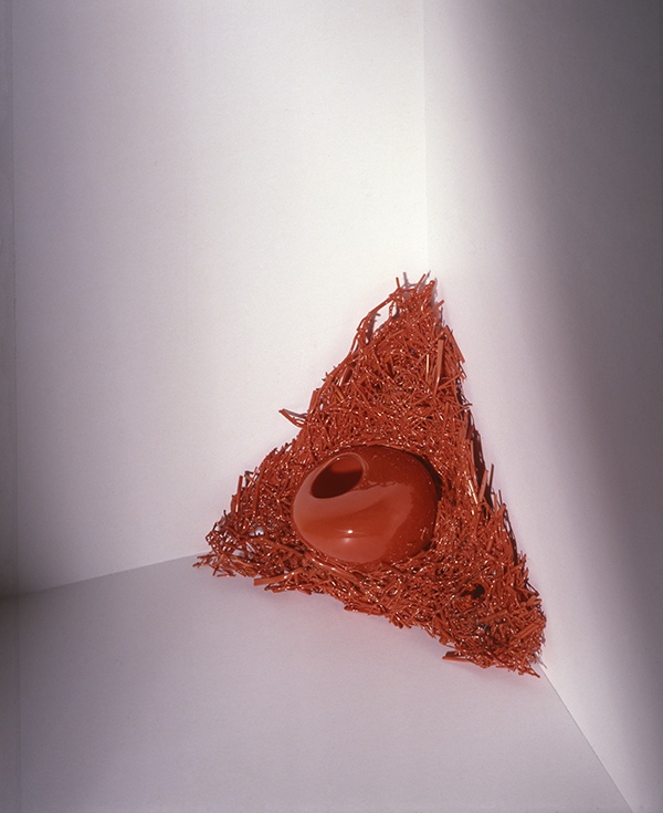 1982 The Guardian by Toots Zynsky, Glass artist, USA