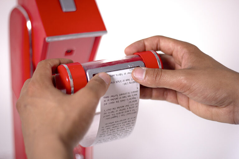 Personalized recipes emerge on thermal paper, creating tangible keepsakes from digital collaboration.