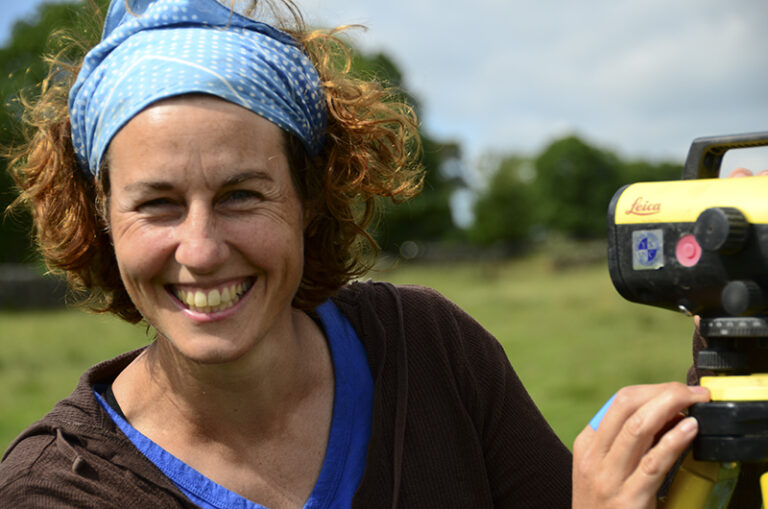 Self portrait of Dr. Elizabeth Greene, Archaeology, Canada